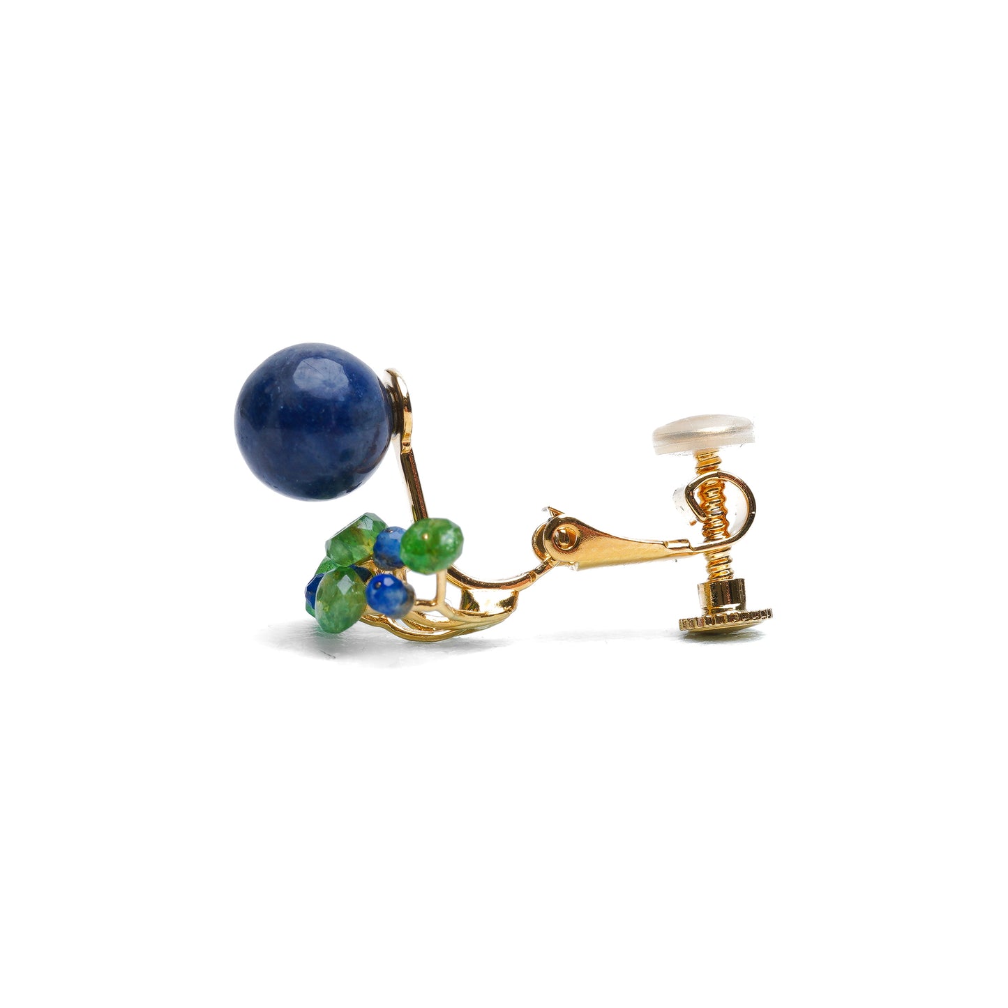 【 Online Limited 】Gemstone Fairy Earrings Collection Earring < Sodalite >