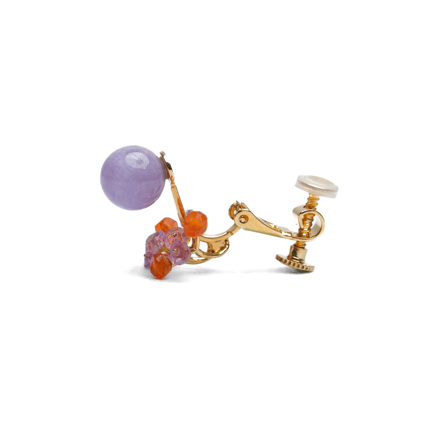 【 Online Limited 】Gemstone Fairy Earrings Collection Earring < Amequartzite >