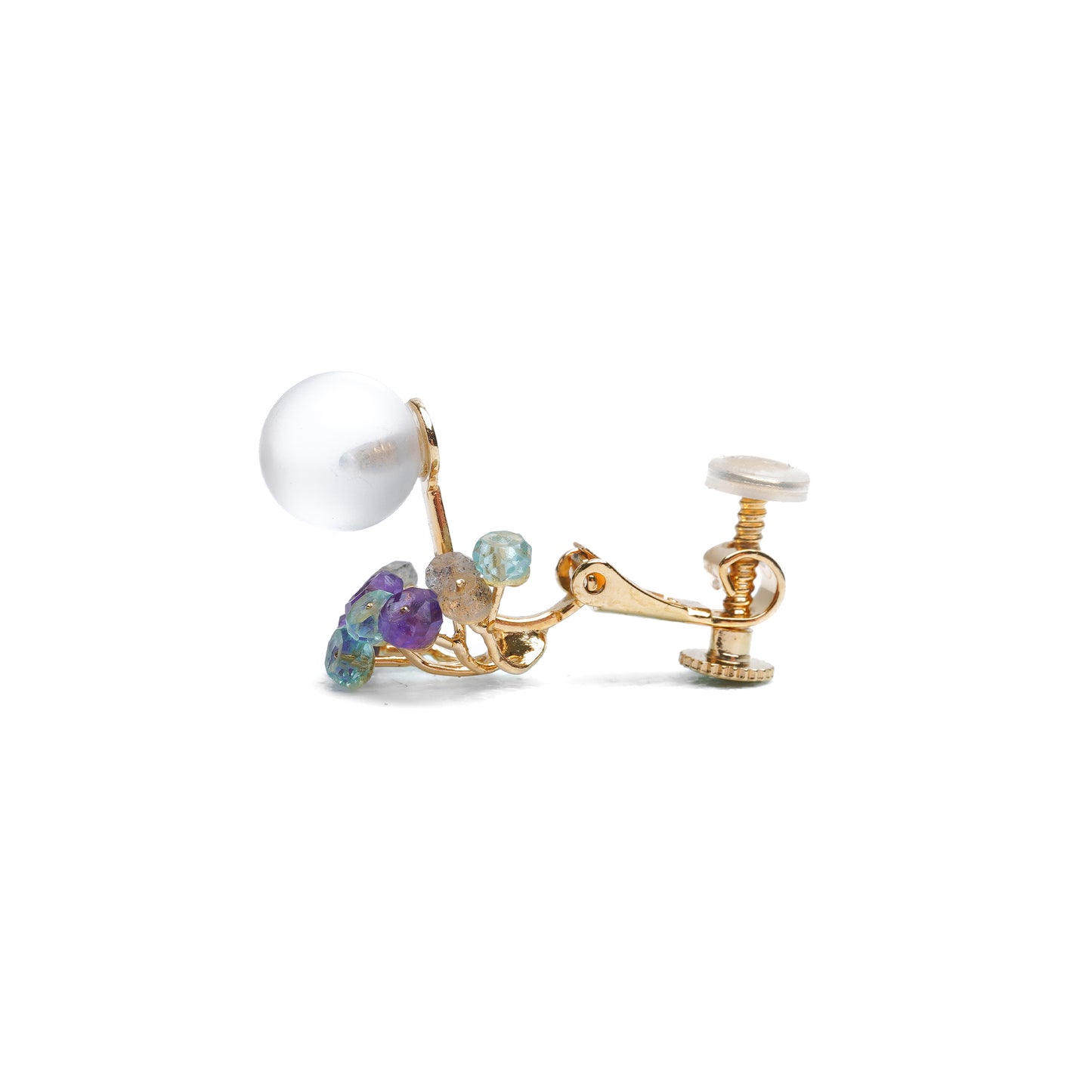 【 Online Limited 】Gemstone Fairy Earrings Collection Earring < Labradorite >