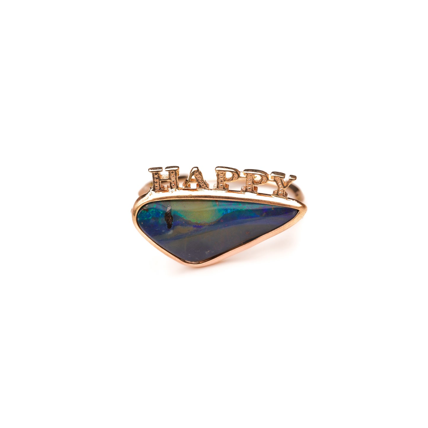 Crown collection Boulder Opal Ring
