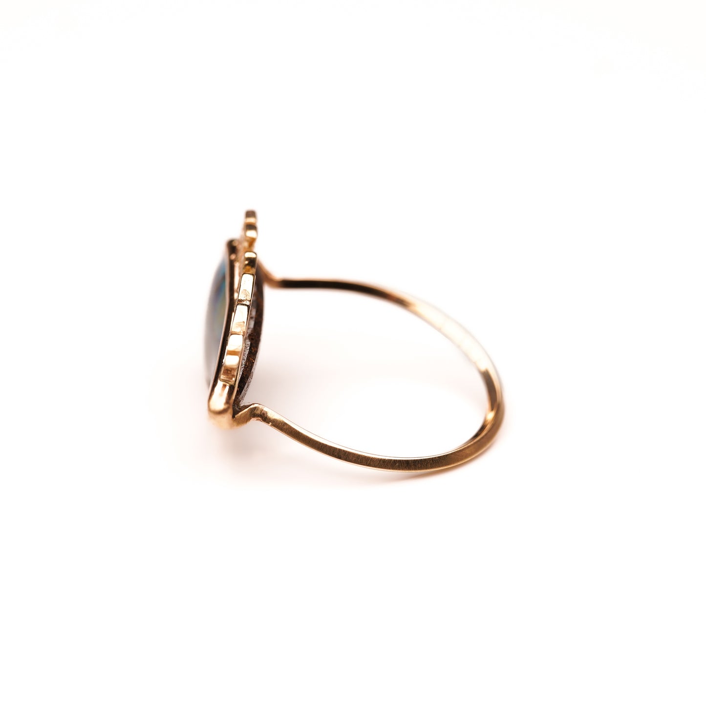 Crown collection Boulder Opal Ring