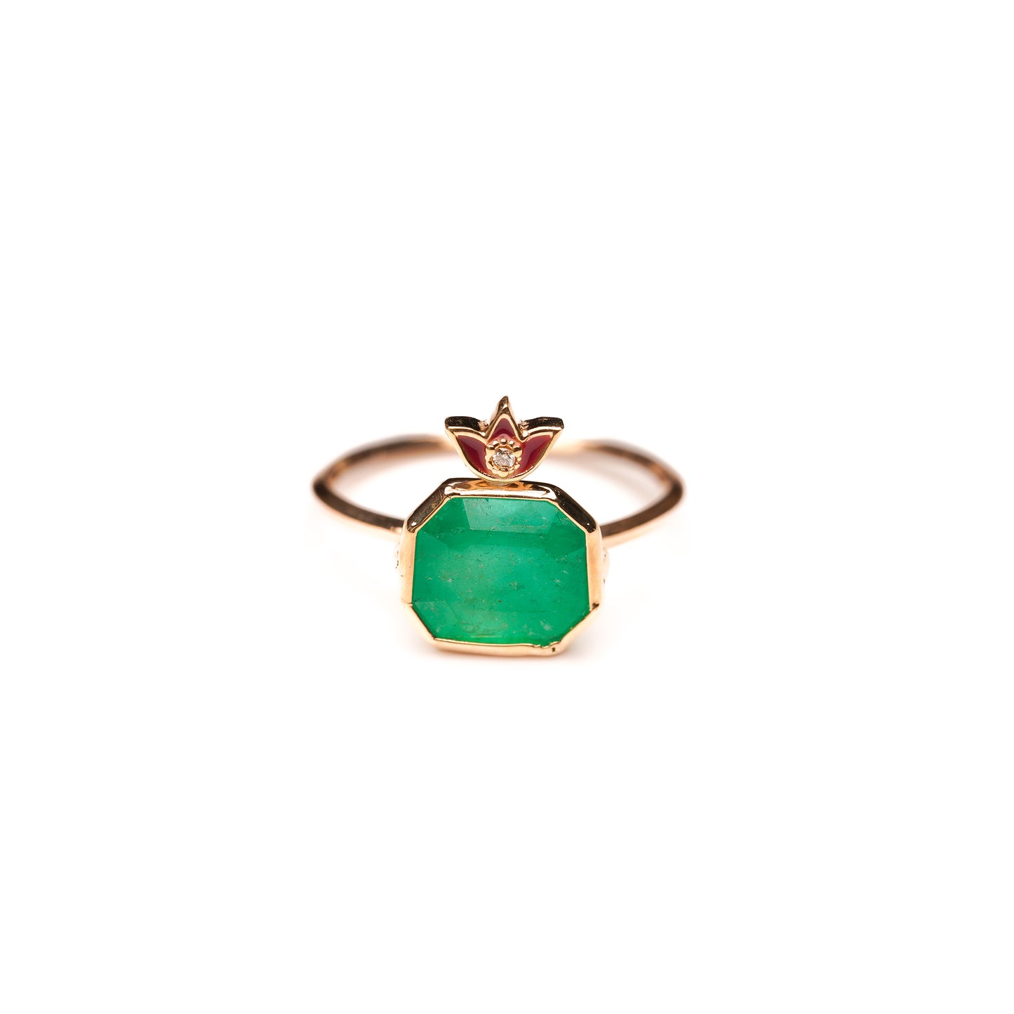 Crown collection Emerald Ring