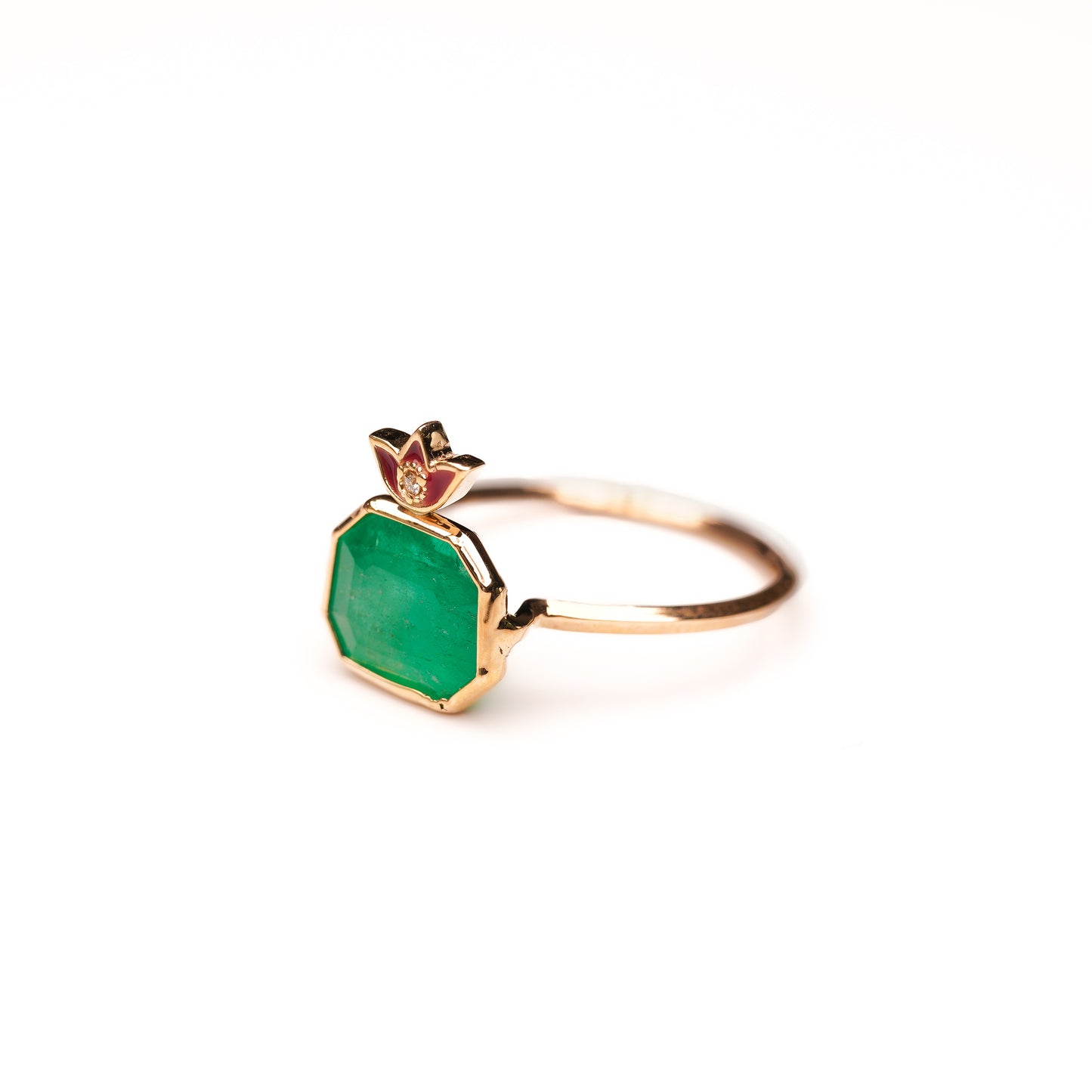 Crown collection Emerald Ring