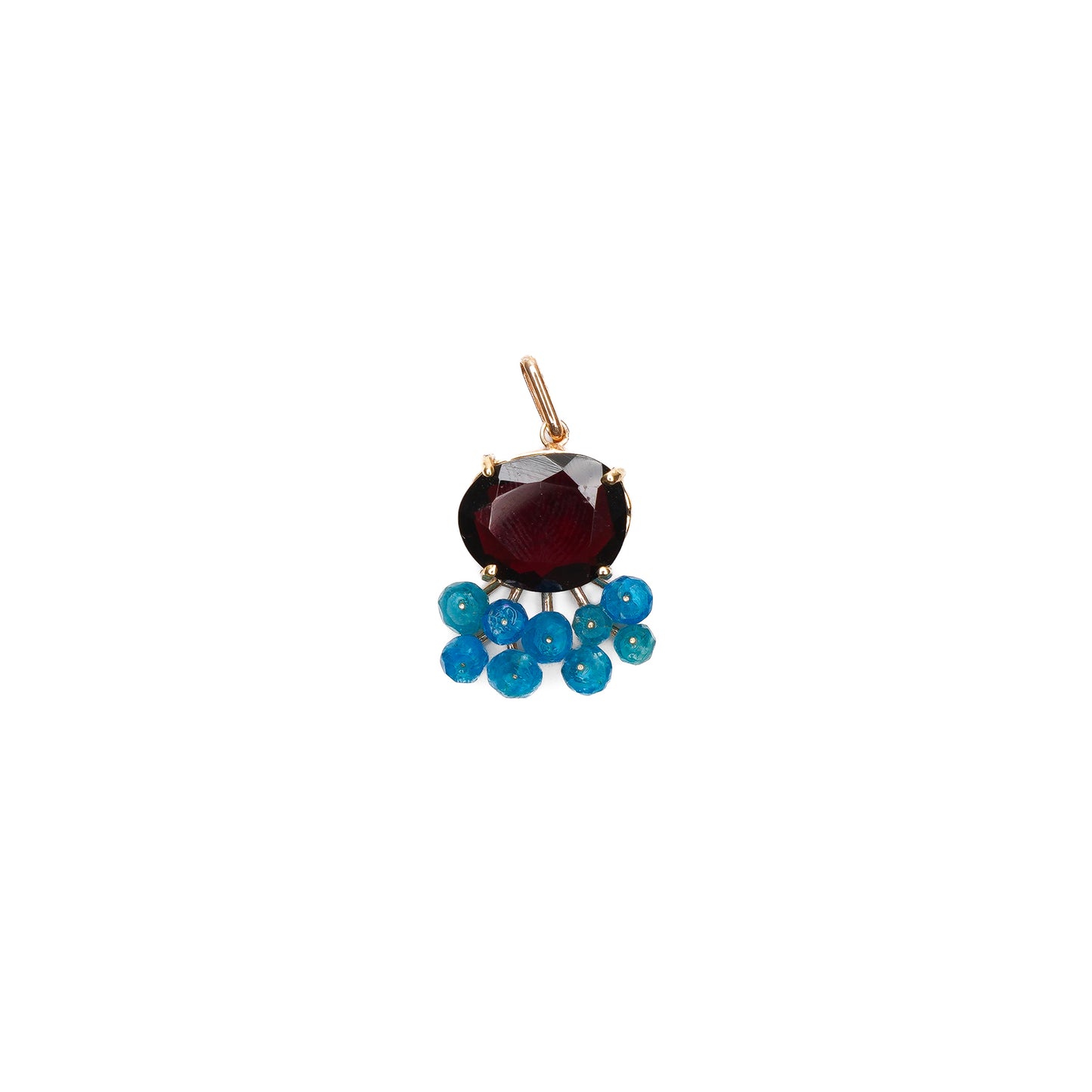 Gemstone Fairy Collection Charm < Garnet >