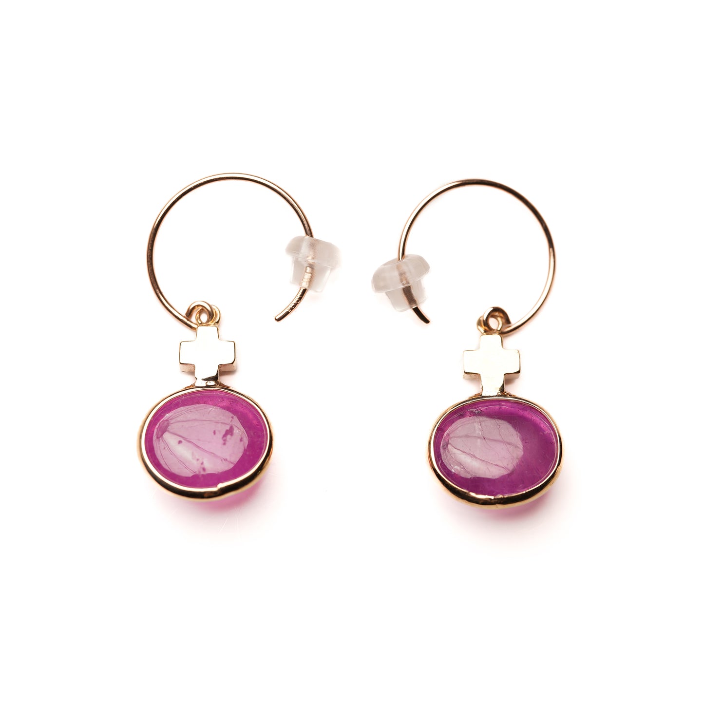 Crown collection pierced Ruby