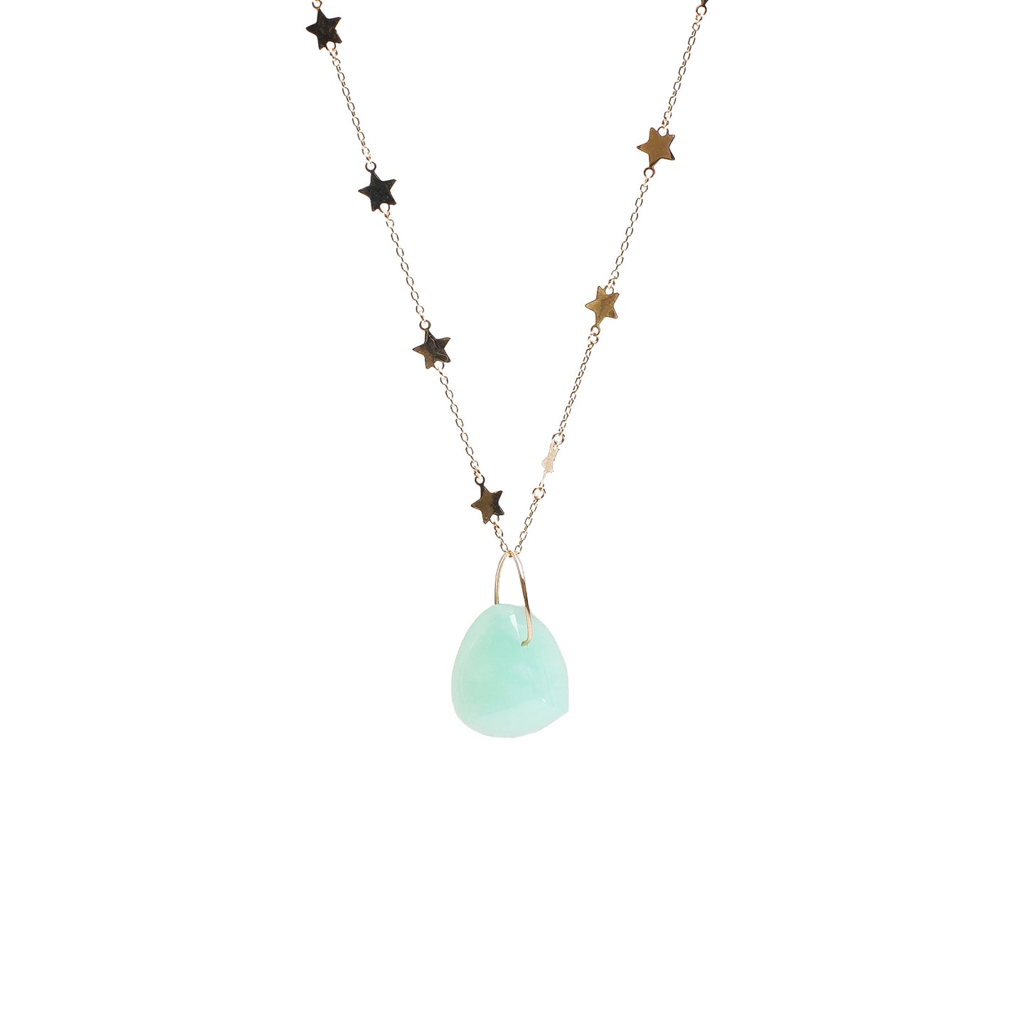 Pendant top < Chrysoprase >