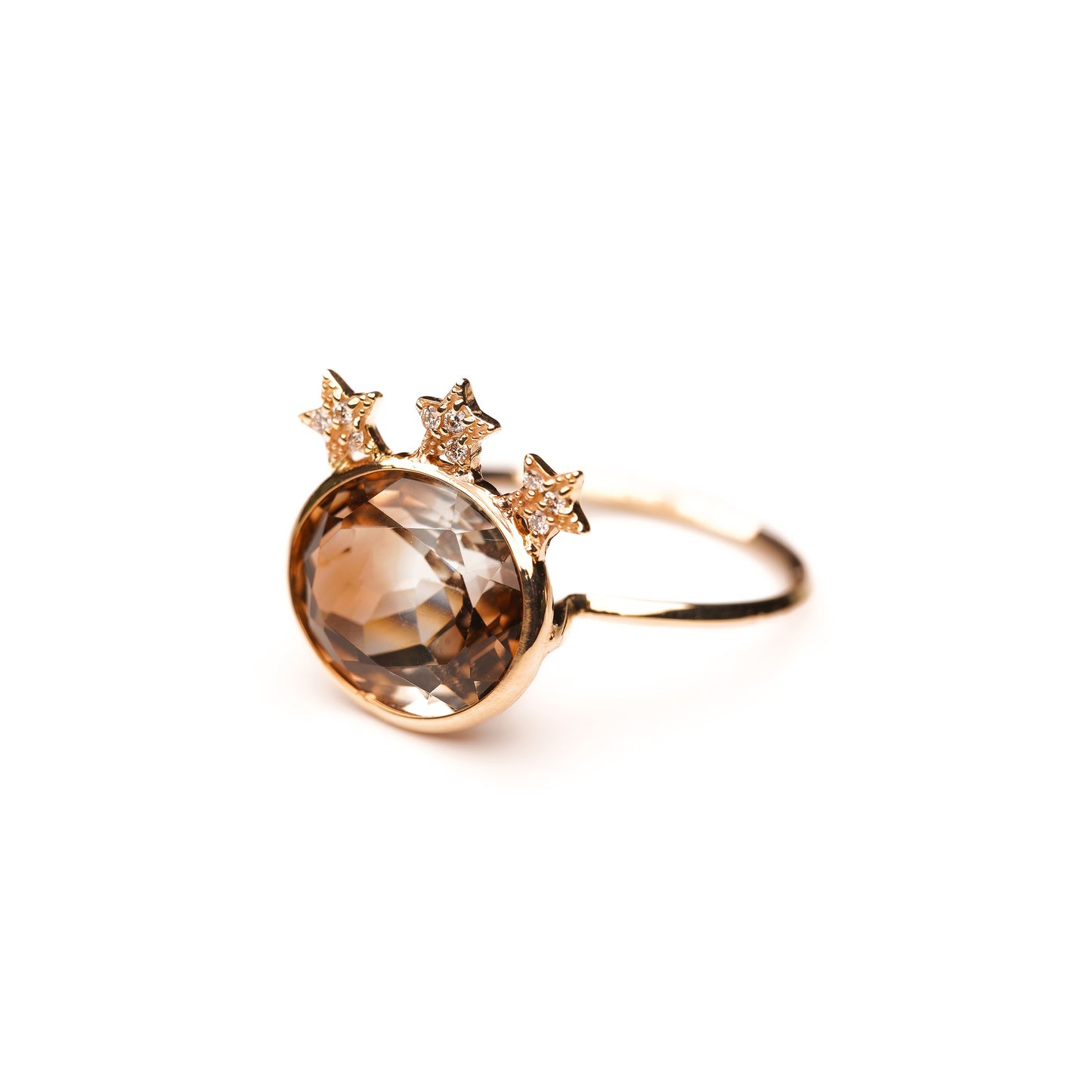 Crown collection Bicolor Topaz Ring