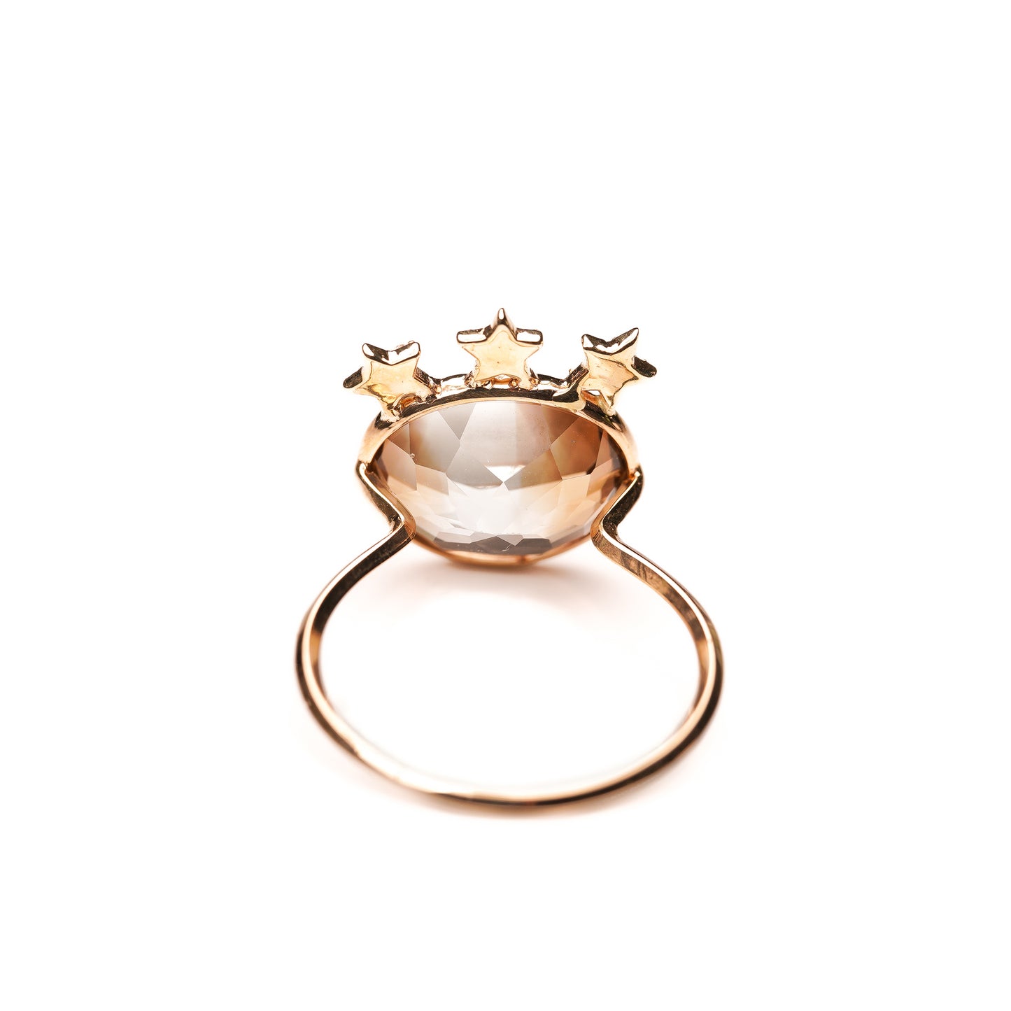 Crown collection Bicolor Topaz Ring