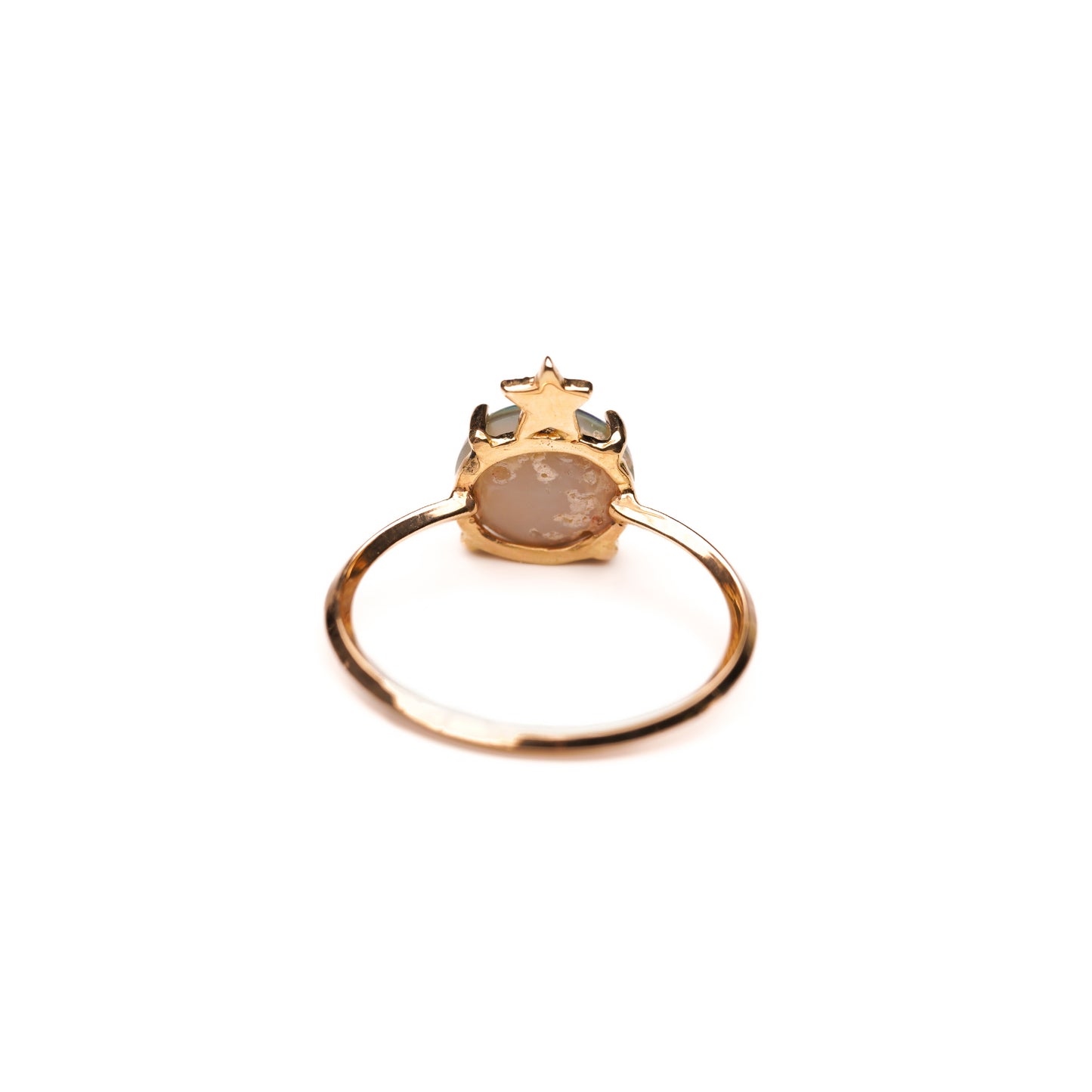 Crown collection Gray Opal Ring