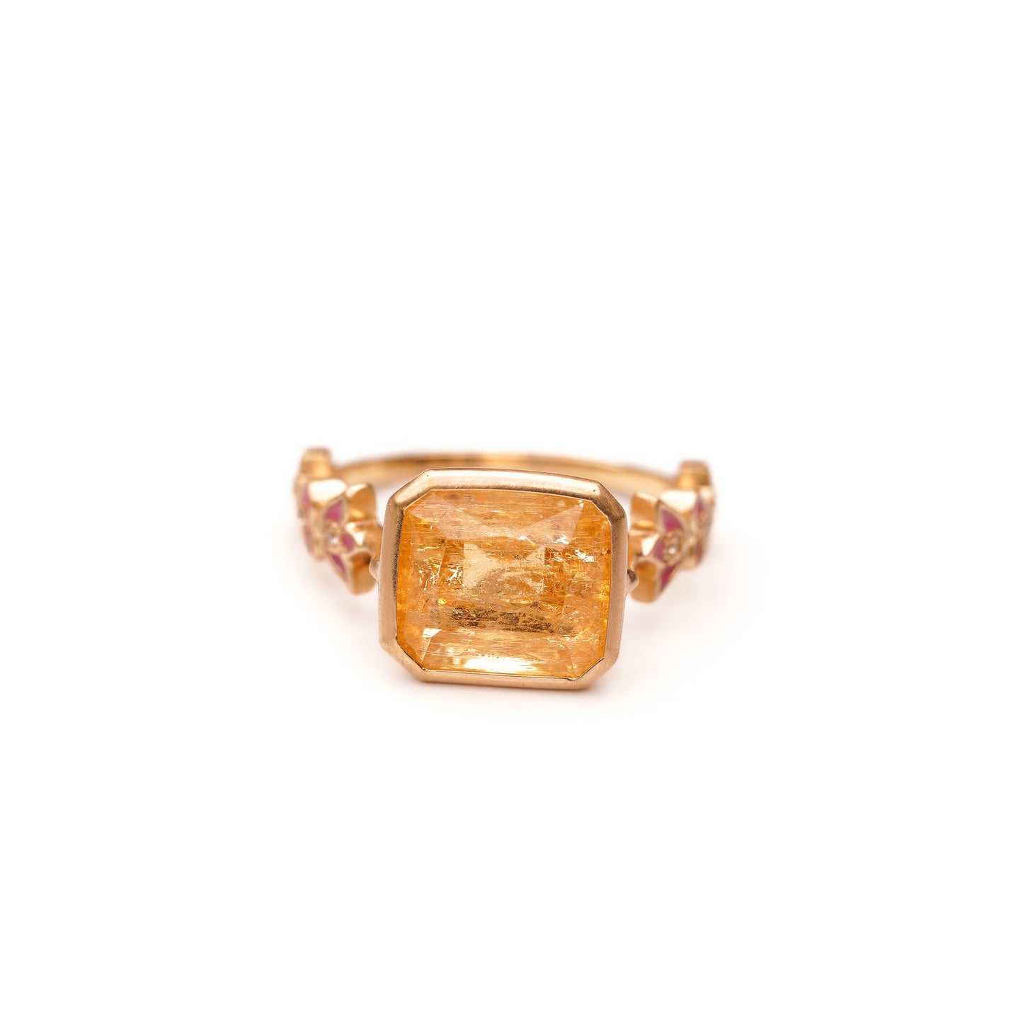 Crown collection design arm ring Imperial Topaz