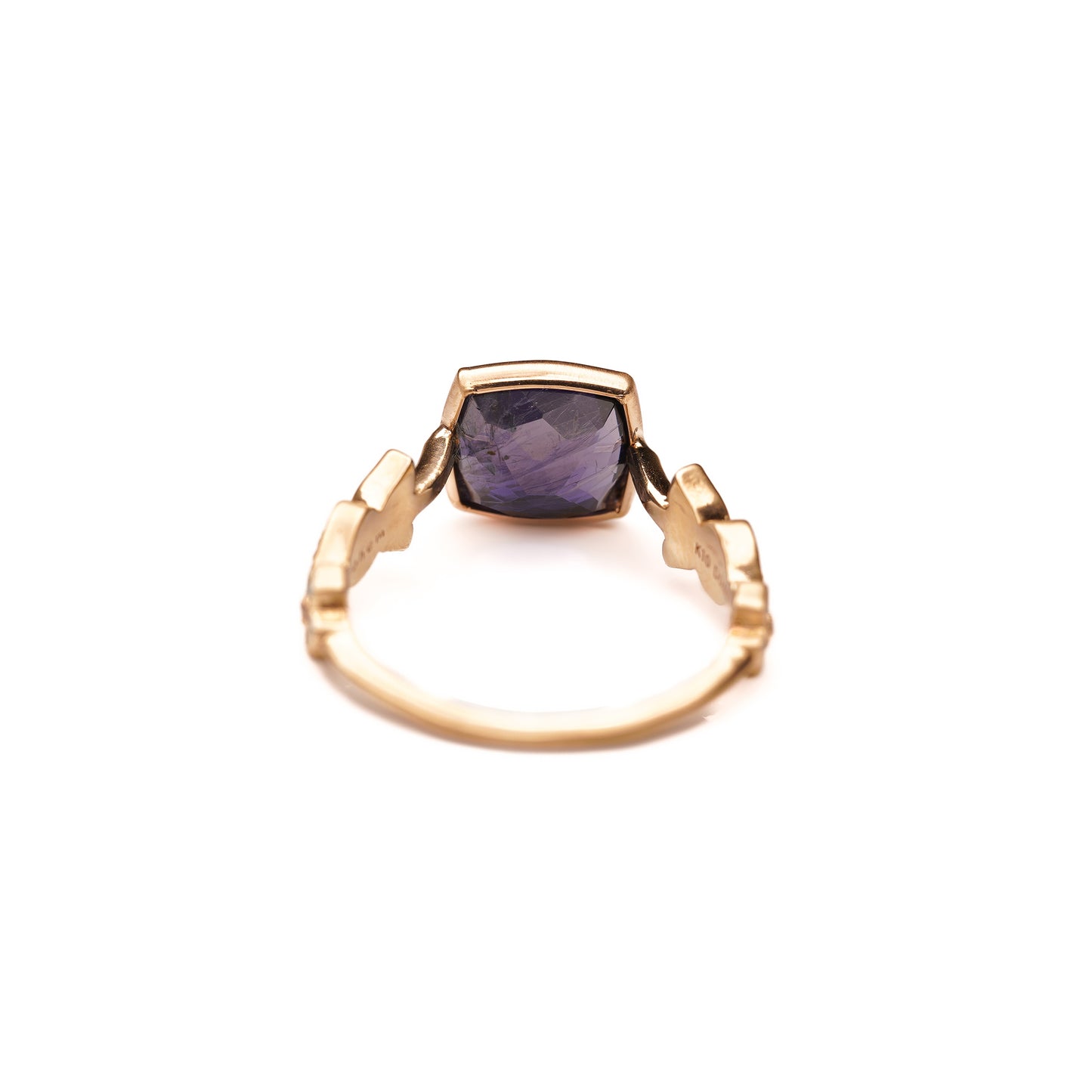 Crown collection design arm ring Iolite
