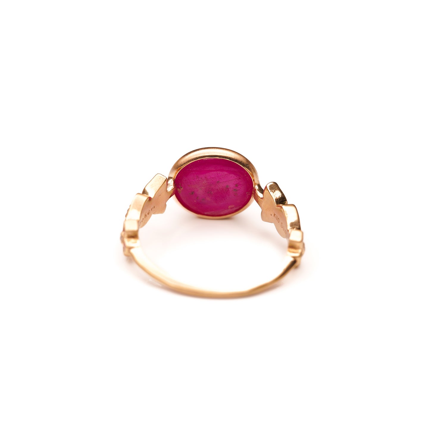 Crown collection design arm ring Star Ruby