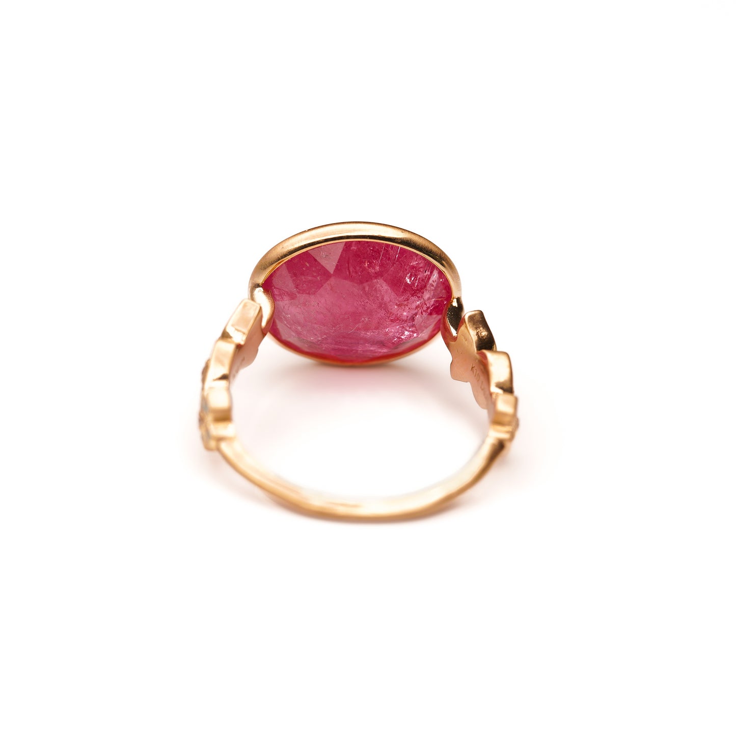 Crown collection design arm ring Inclusion Tourmaline