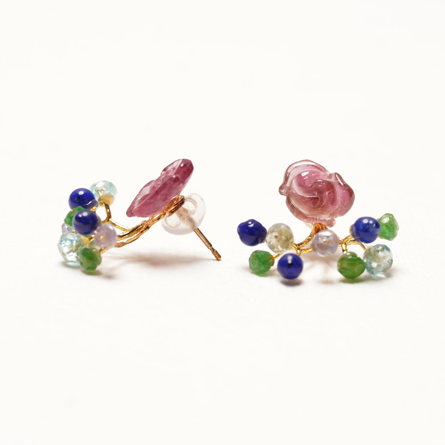 Gemstone Fairy Earrings Collection Pierce