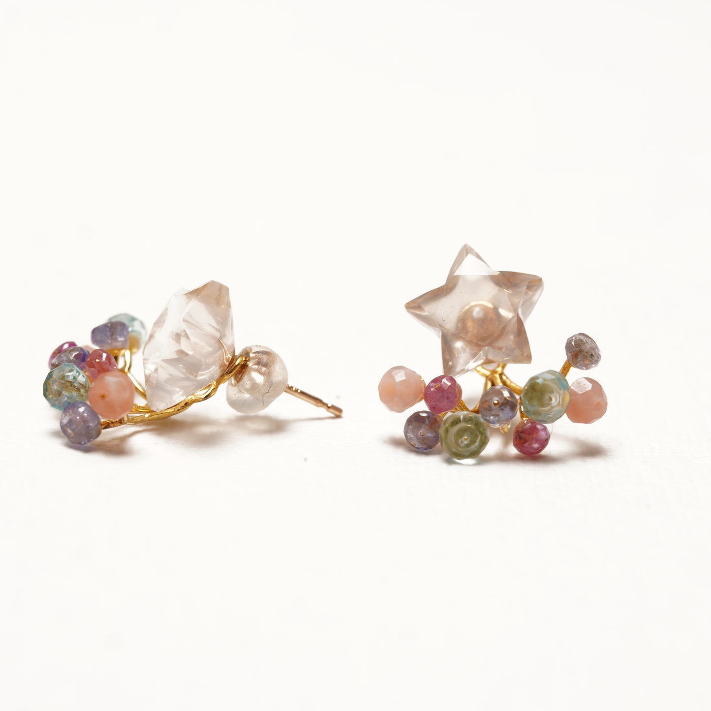 Gemstone Fairy Earrings Collection Pierce
