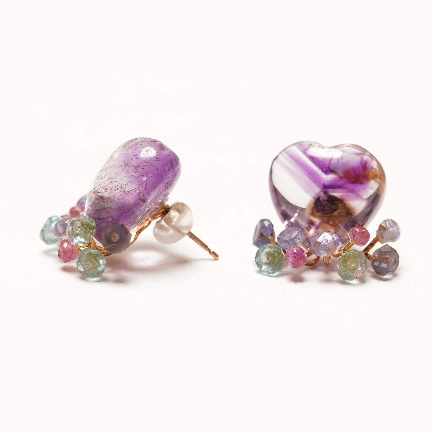 Gemstone Fairy Earrings Collection Pierce 完売