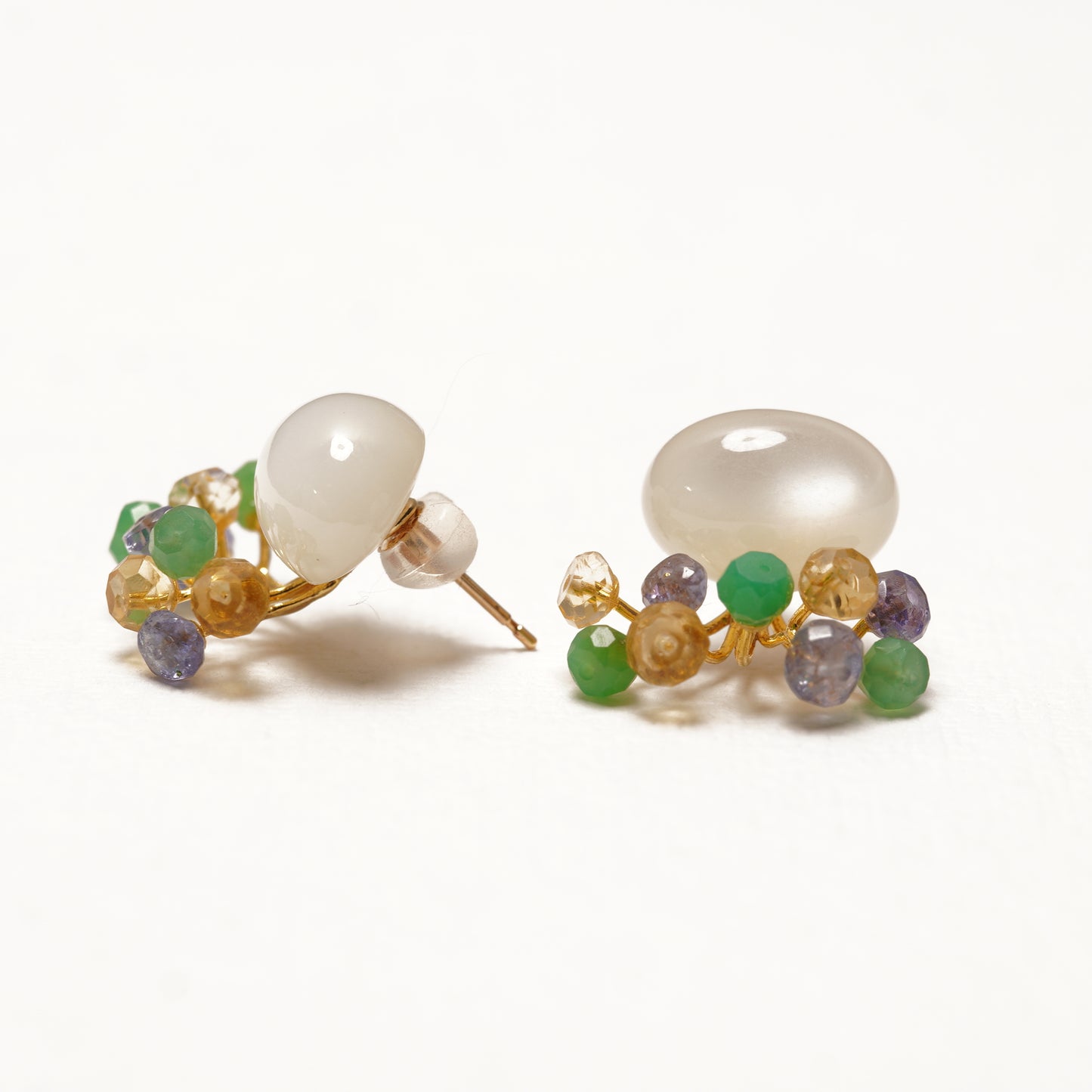 Gemstone Fairy Earrings Collection Pierce