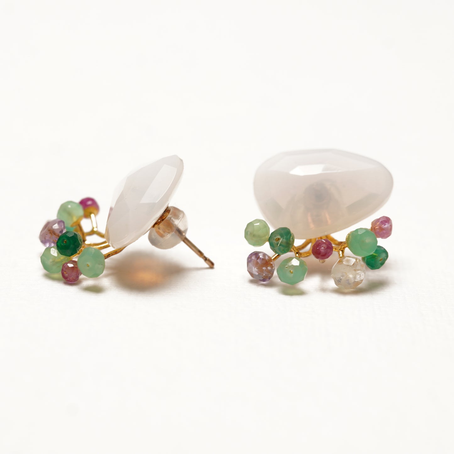 Gemstone Fairy Earrings Collection Pierce