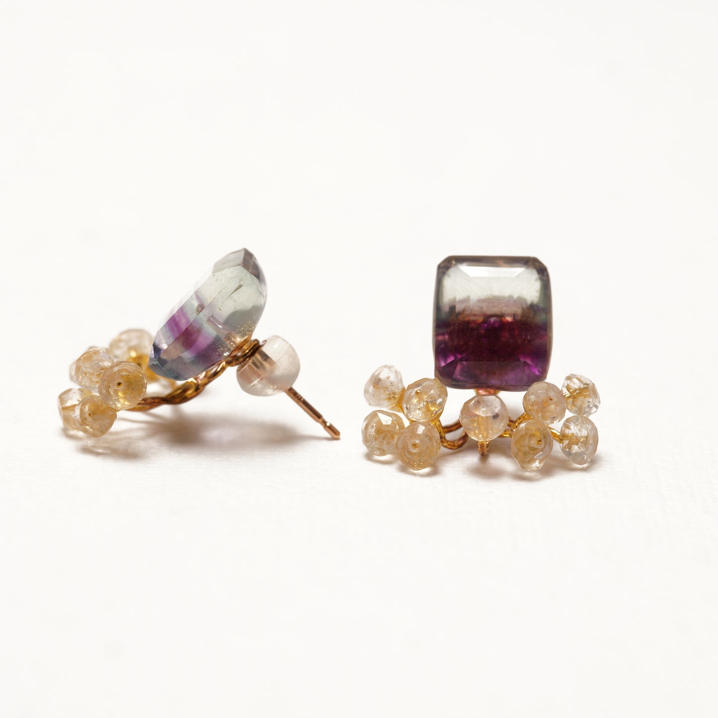 Gemstone Fairy Earrings Collection Pierce