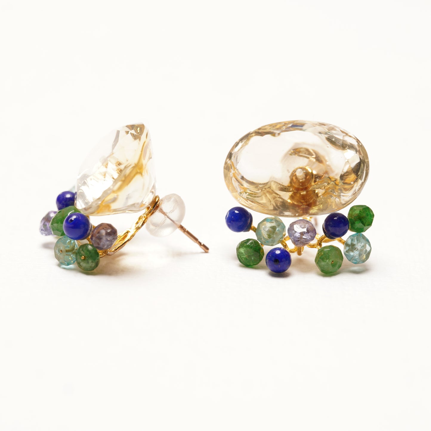 Gemstone Fairy Earrings Collection Pierce