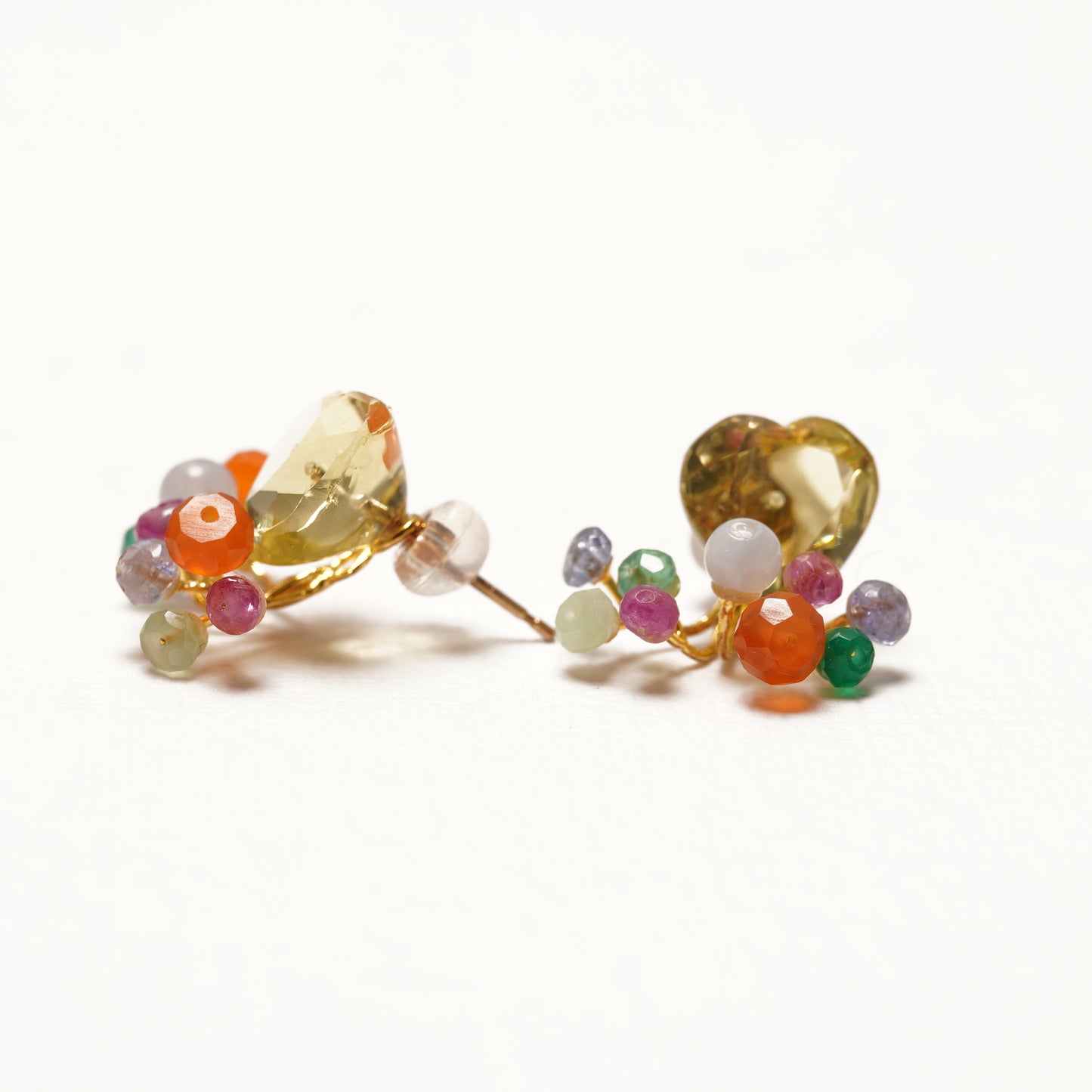 Gemstone Fairy Earrings Collection Pierce