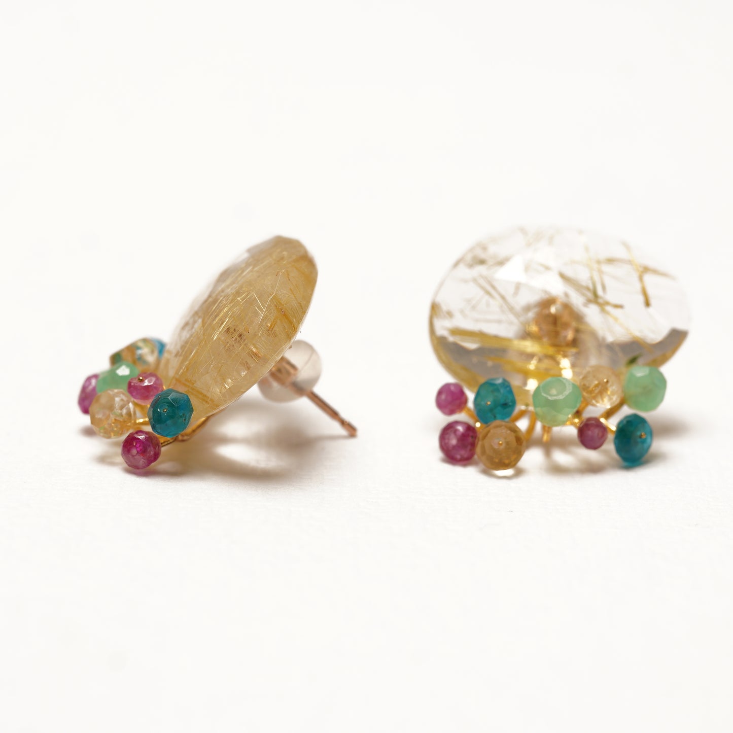 Gemstone Fairy Earrings Collection Pierce