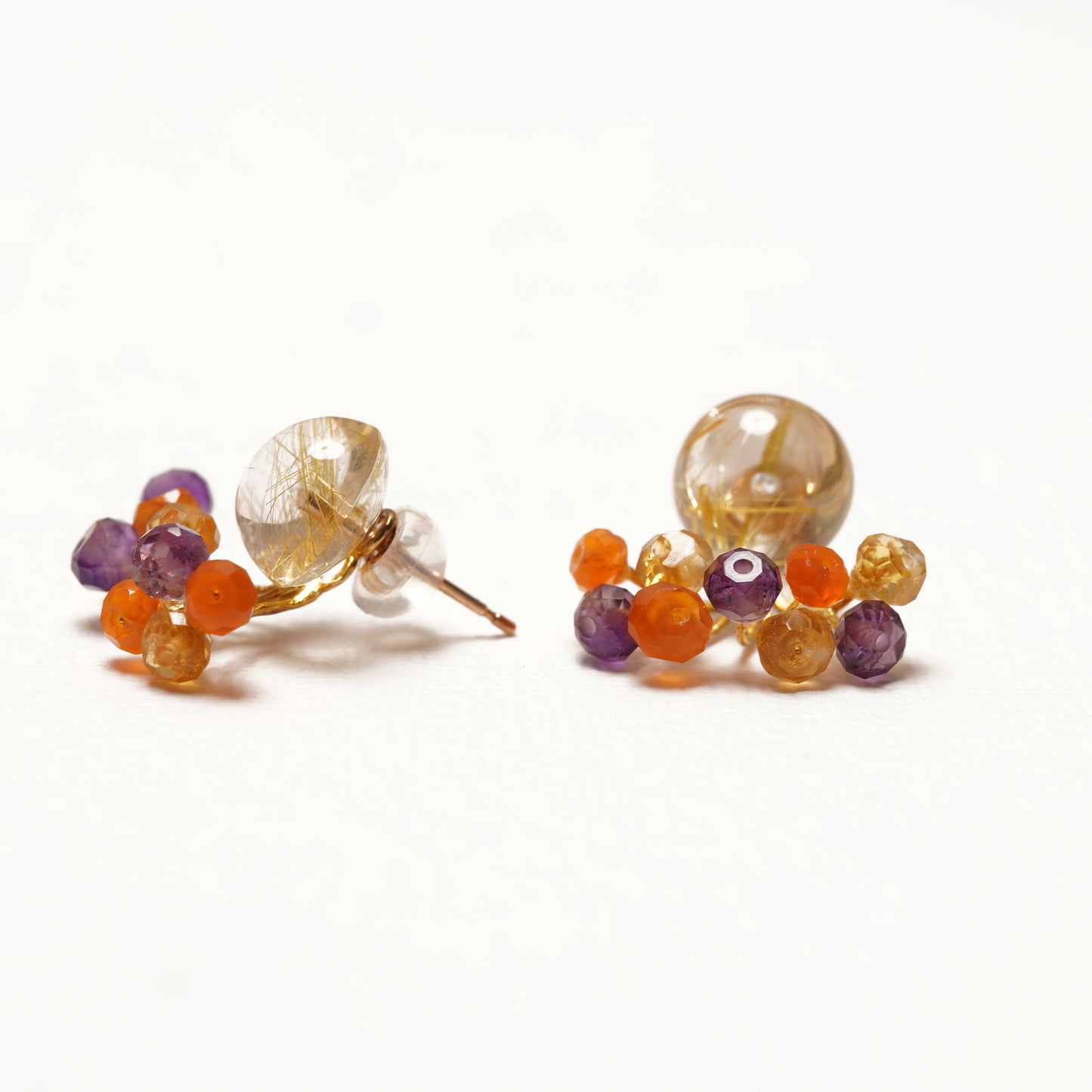 Gemstone Fairy Earrings Collection Pierce 完売