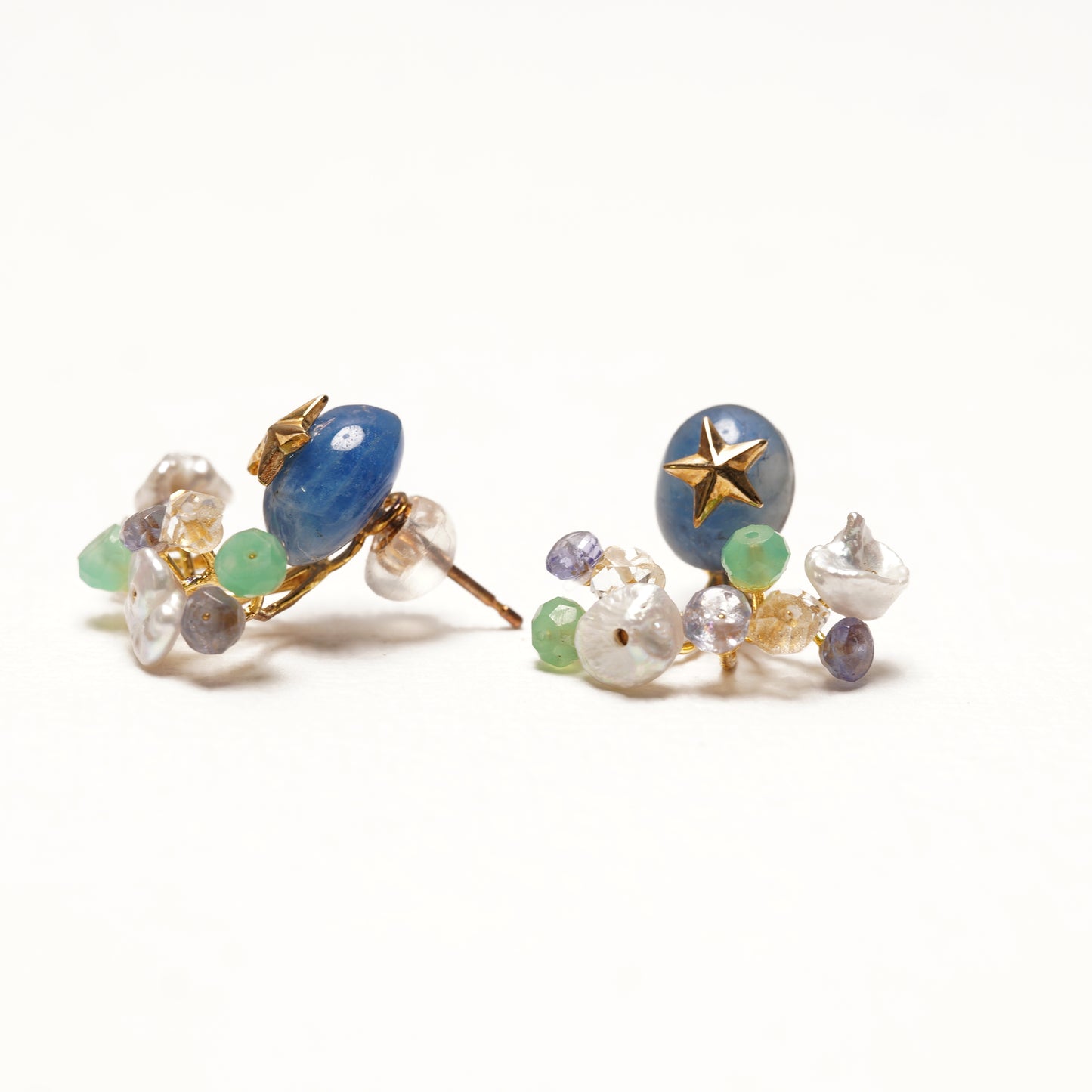 Gemstone Fairy Earrings Collection Pierce 完売