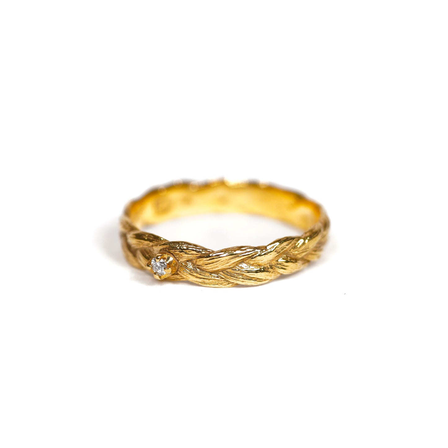 Braid Hair Collection Ring < Diamond >