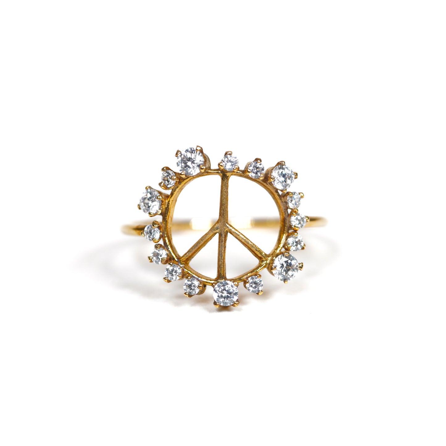 PEACE Collection Ring < Cubic zirconia >
