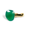 Loose stones Collection Earcuffs < Green onyx >
