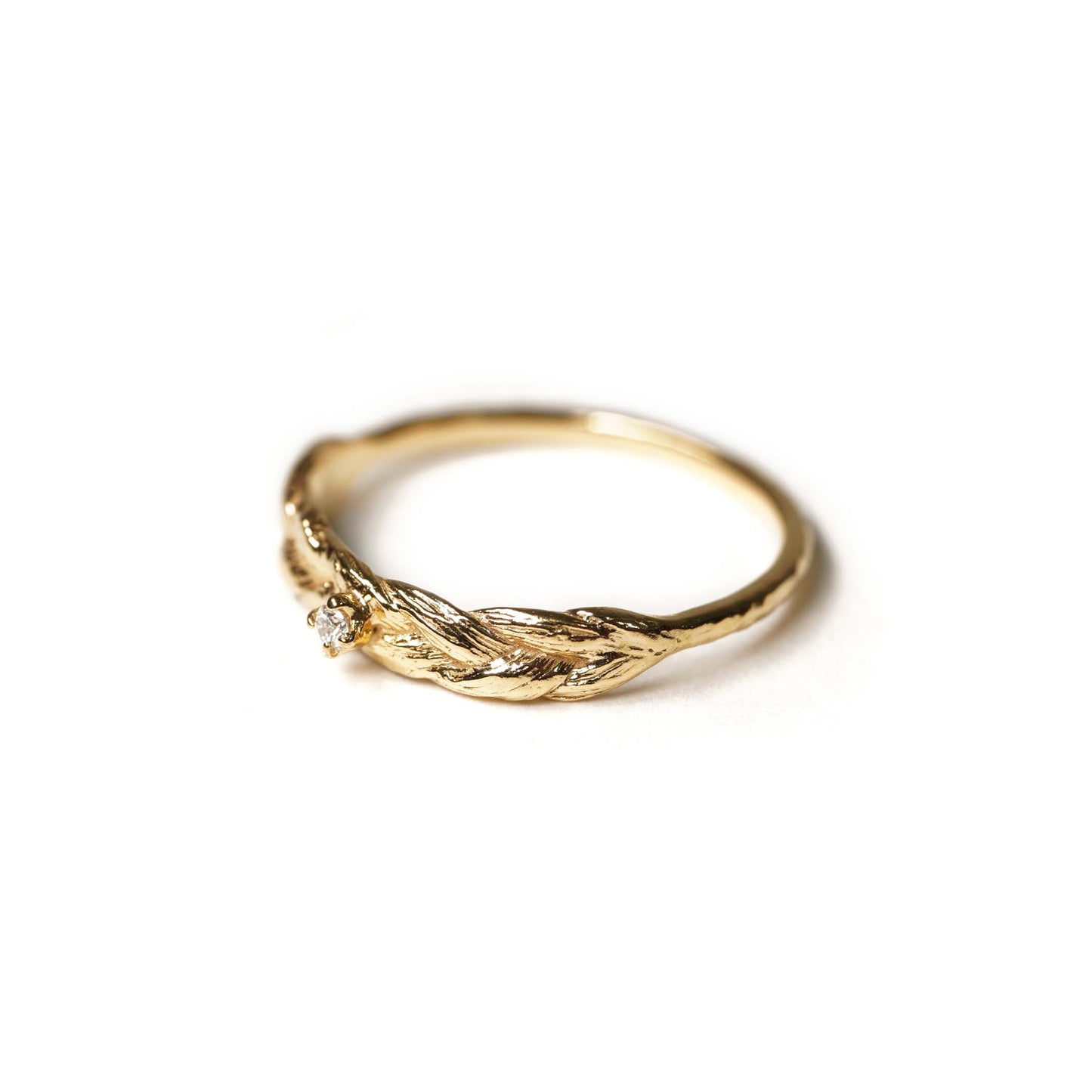 Braid Hair Collection Ring < Diamond >
