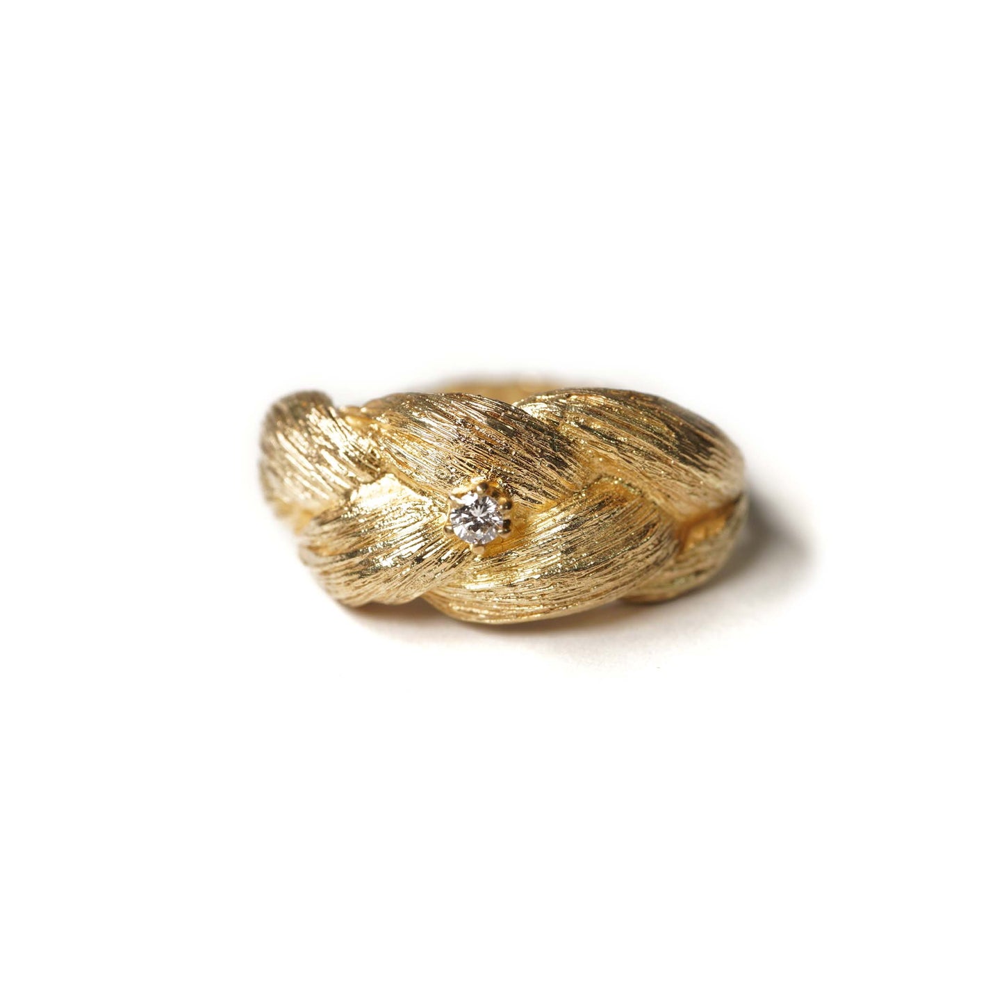 Braid Hair Collection Ring < Diamond >