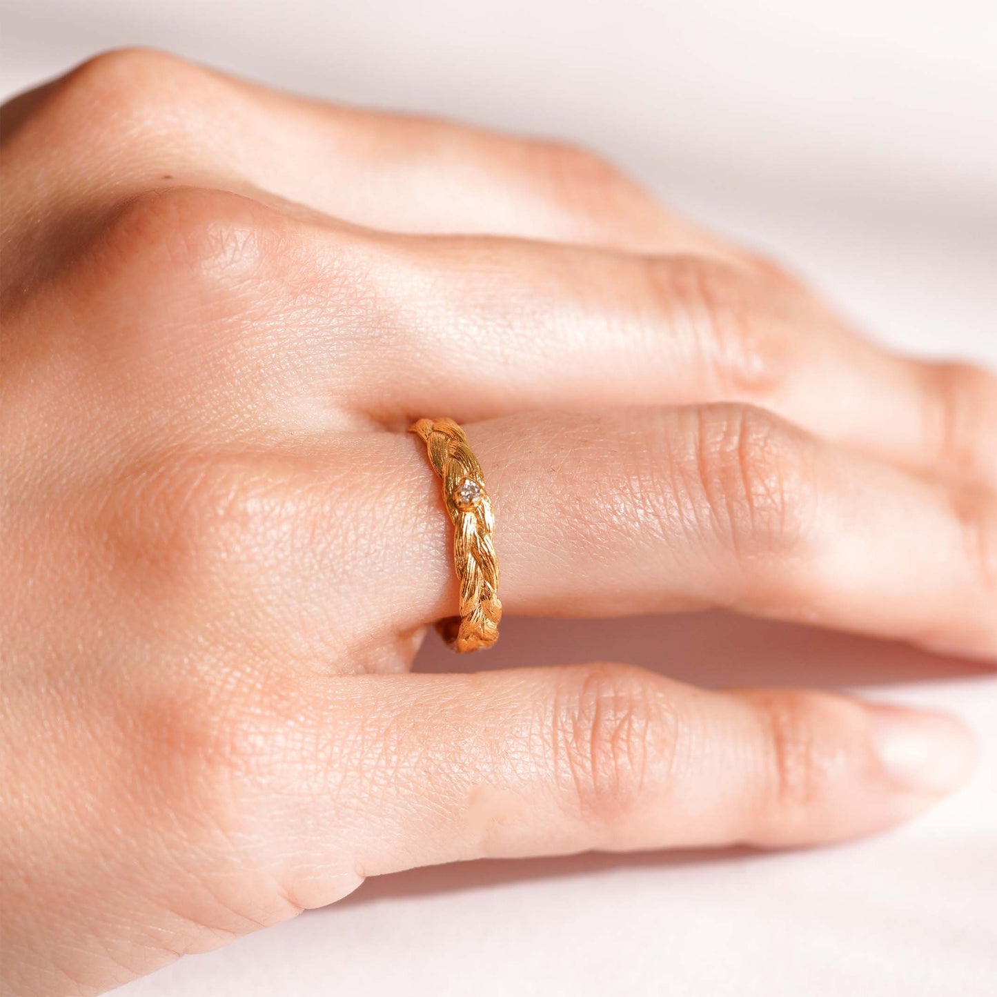 Braid Hair Collection Ring