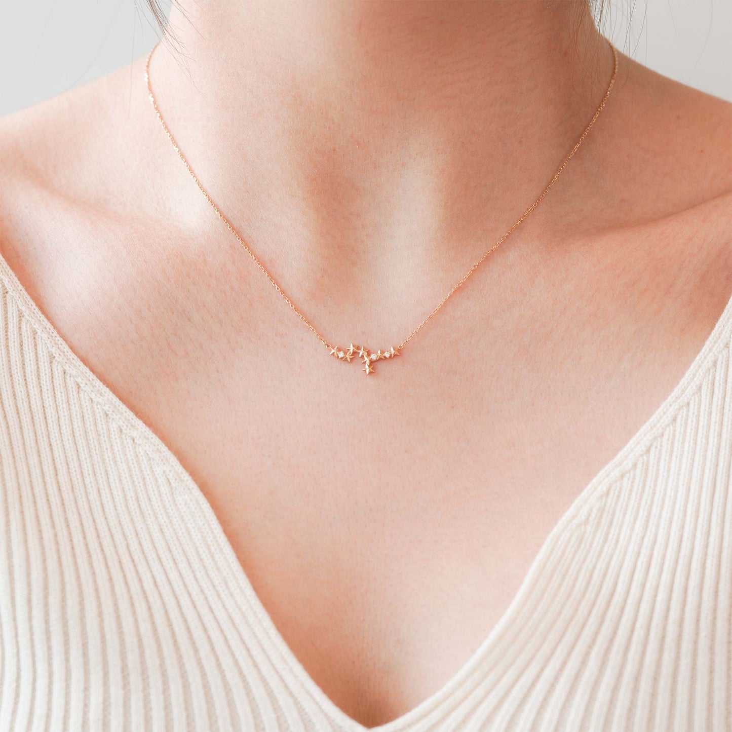 Starry Sky Collection Necklace < Diamond >