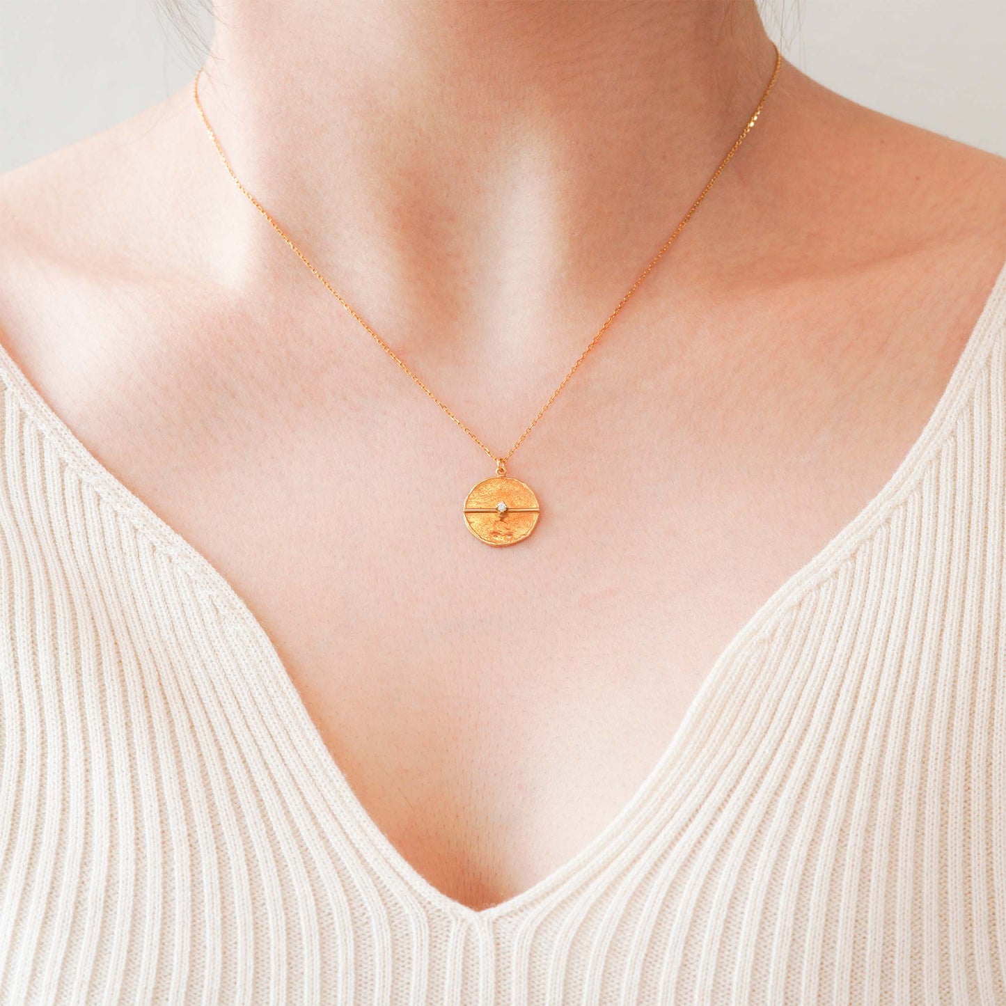 mel-dia Collection Necklace < Diamond >
