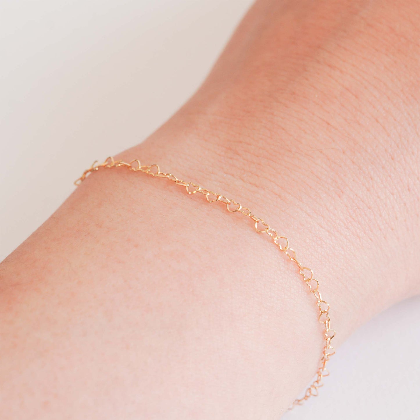 Heart Chain Collection Bracelet