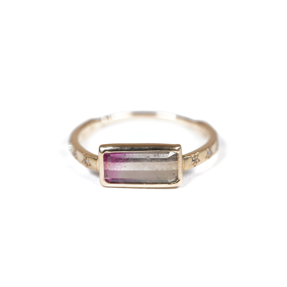 Classic stars Collection Ring < Bicolor Tourmaline > – bohem