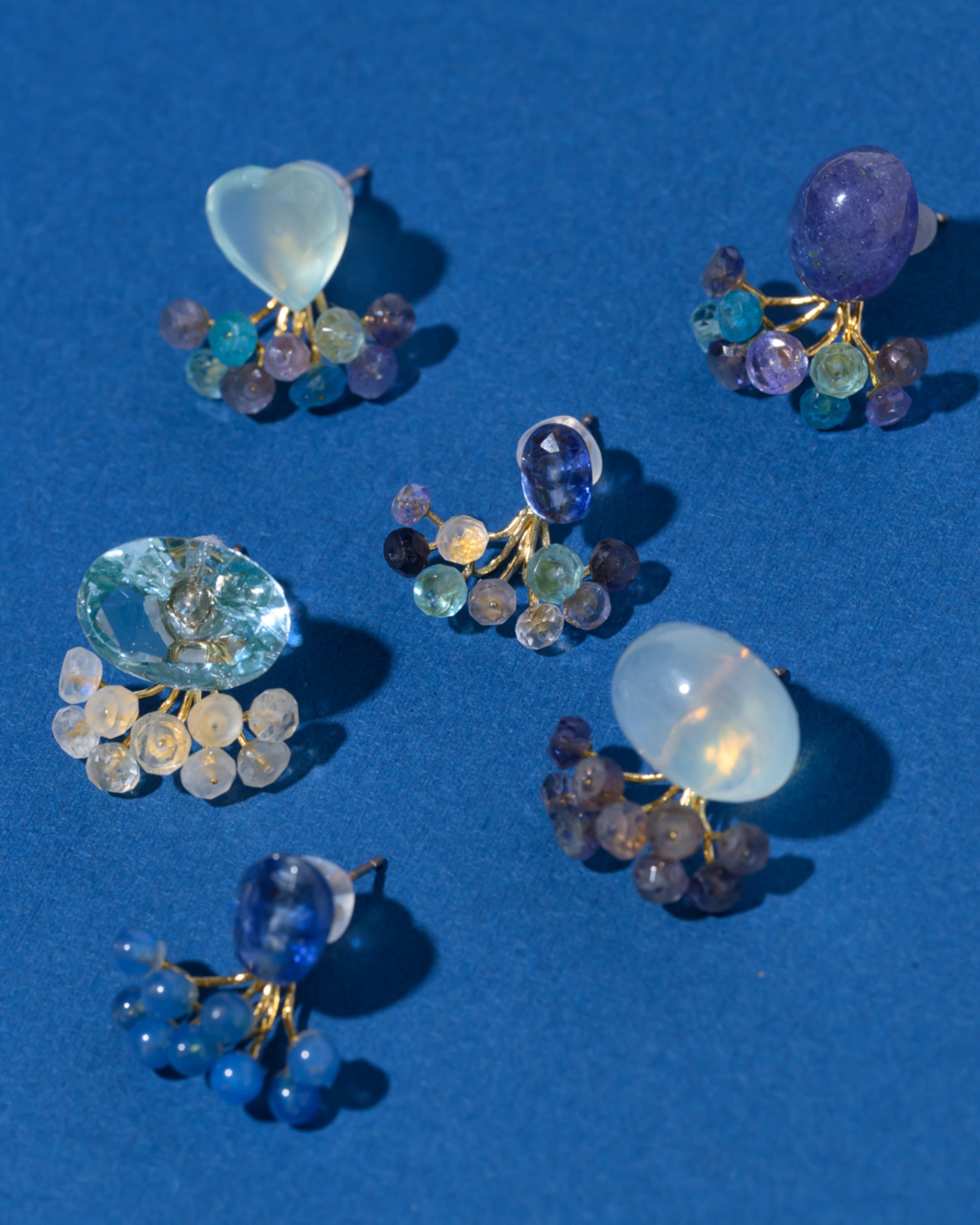 m*m様 bohem ピアス　新品未使用　ルビー　ピアス 7月誕生石 K10 ピンクゴールド ルビー ピアス – Milluflora