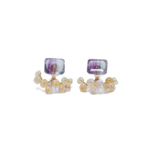  Gemstone Fairy Earrings Collection Pierce < Fluorite >