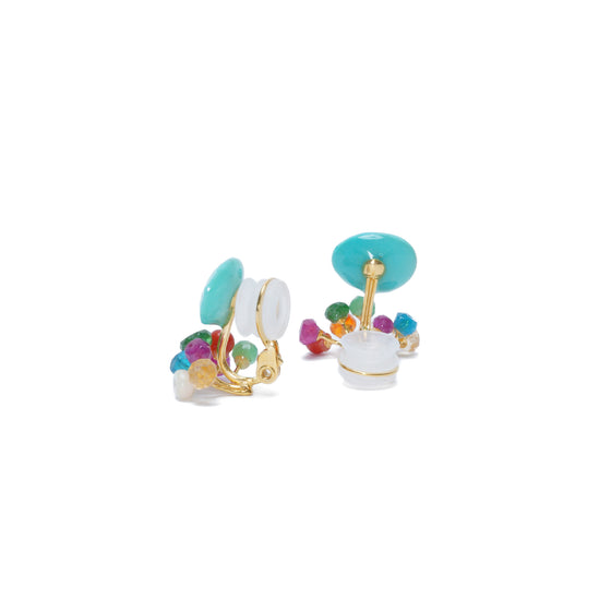 Gemstone Fairy Earrings Collection Earring < Turquoise >