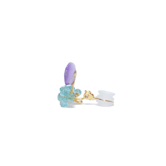 Gemstone Fairy Earrings Collection Earring < Amethyst >