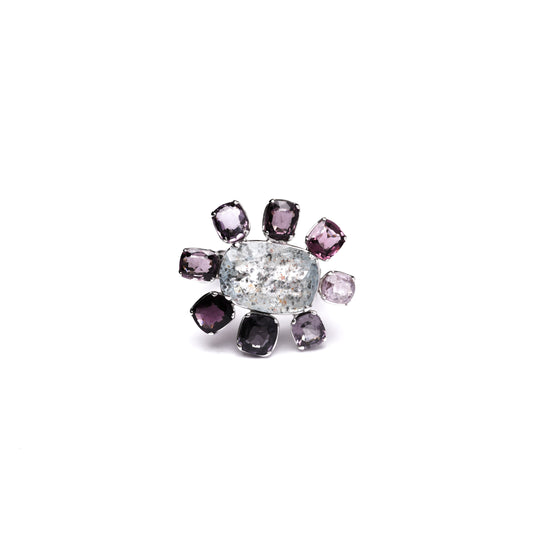Moss Aquamarine Ring 144-R-2