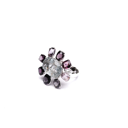 Moss Aquamarine Ring 144-R-2