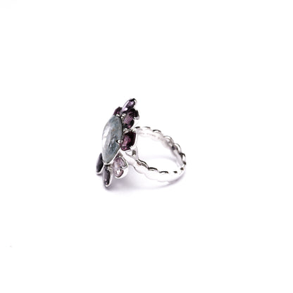 Moss Aquamarine Ring 144-R-2