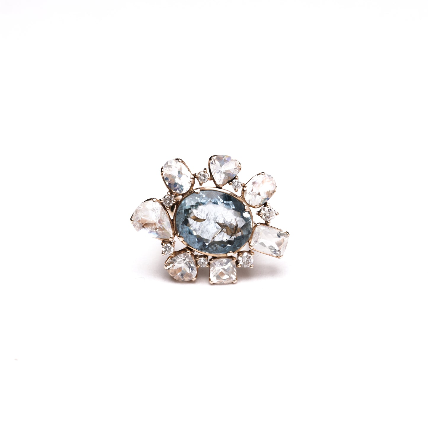 Moss Aquamarine Ring 144-R-3