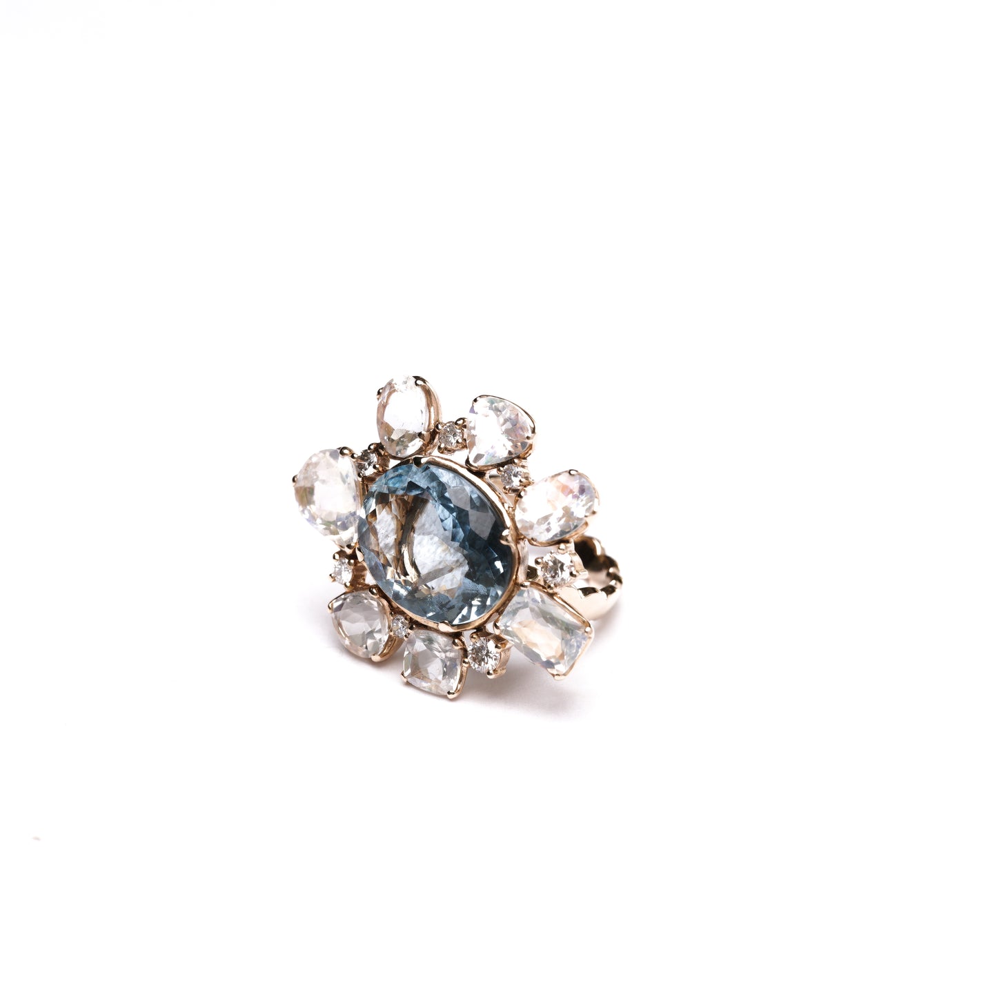 Moss Aquamarine Ring 144-R-3