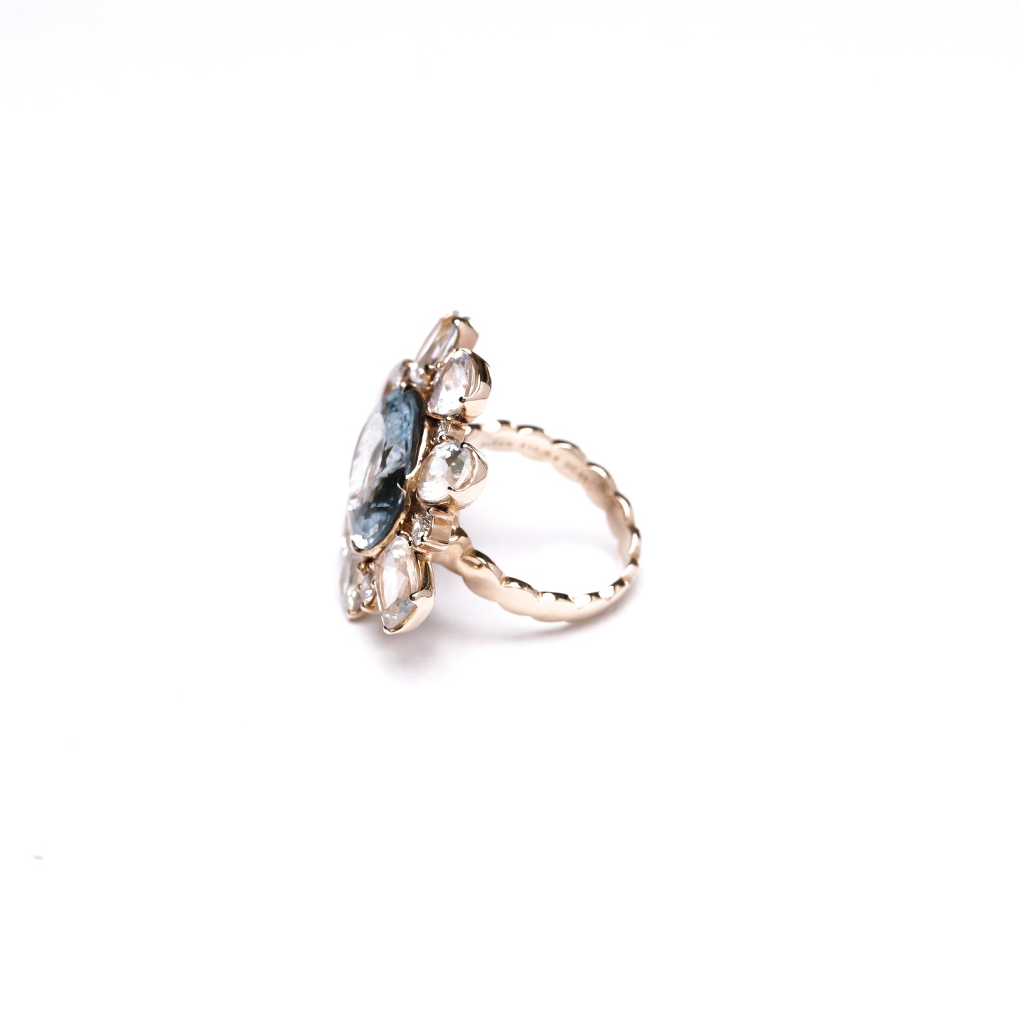 Moss Aquamarine Ring 144-R-3