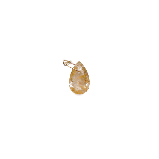 Pendant top < Rutile quartz >