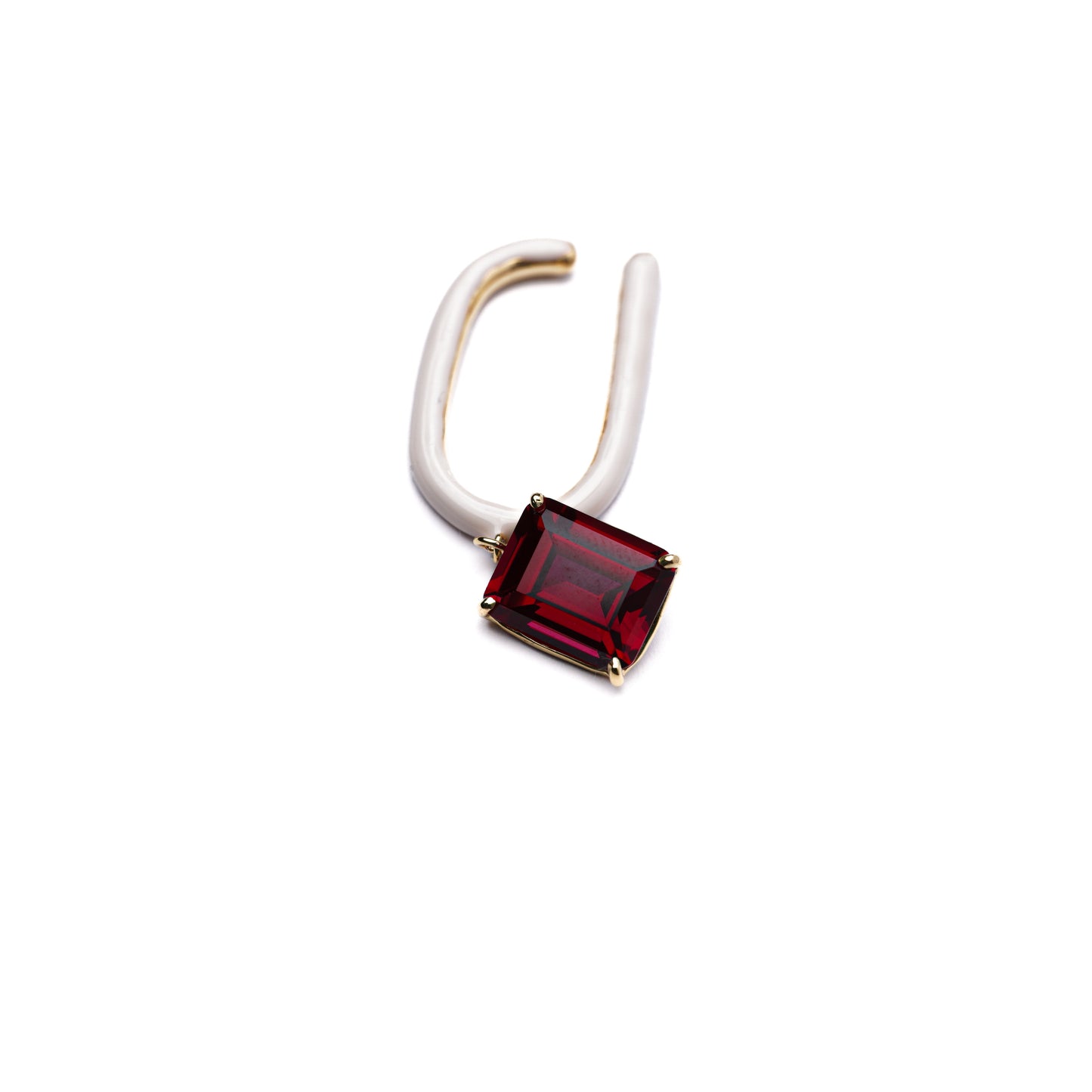 Candy Collection Earcuff < Lab-grown Ruby >